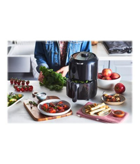 TEFAL | Easy Fry Hot Air Fryer | EY1018 | Power 1300 W | Capacity 1.6 L | Black