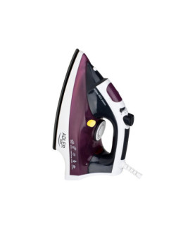 Iron | Adler | AD 5022 | With cord | 2200 W | Purple/White