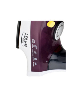 Iron | Adler | AD 5022 | With cord | 2200 W | Purple/White