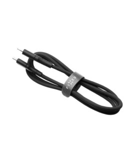 Fixed | Liquid Silicone Cable USB-C/USB-C, 1.2m, 60W | FIXDLS-CC12-BK