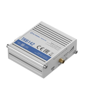 Teltonika TRB142003000 Gateway, 2G/3G/4G LTE (Cat 1), Equipped with RS232 for serial communication | LTE Gateway | TRB142 | No 