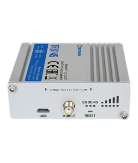 LTE Gateway: No WiFi, 4G, SIM, R485 port, Micro USB | LTE Gateway | TRB145 | No Wi-Fi | Ethernet LAN (RJ-45) ports 0 | Mesh Sup