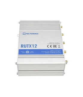 Dual LTE Cat 6 Router | RUTX12 | 802.11ac | 867 Mbit/s | 10/100/1000 Mbit/s | Ethernet LAN (RJ-45) ports 4 | Mesh Support No | 