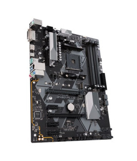 Asus | PRIME B450-PLUS | Processor family AMD | Processor socket AM4 | Memory slots 4 | Number of SATA connectors 6 x SATA 6Gb/