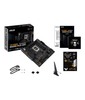 Asus | TUF GAMING B660M-PLUS WIFI | Processor family Intel | Processor socket LGA1700 | DDR5 | Number of SATA connectors 4