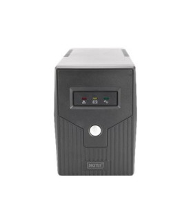 Digitus | Line-Interactive UPS | Line-Interactive UPS DN-170063, 600VA, 360W, 1x 12V/7Ah battery, 2x CEE 7/7 outlet, 2x RJ-11, 