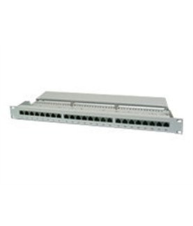 Digitus | Patch Panel | DN-91624S | White | Category: CAT 6 Ports: 24 x RJ45 Retention strength: 7.7 kg Insertion force: 30N ma