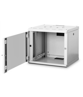 Digitus | Wall Mounting Cabinet | DN-19 09-U | Grey | IP protection class: IP20 Front door: Glass door, single opening Cabinet 