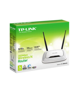 Router | TL-WR841N | 802.11n | 300 Mbit/s | 10/100 Mbit/s | Ethernet LAN (RJ-45) ports 4 | Mesh Support No | MU-MiMO No | No mo