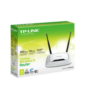 Router | TL-WR841N | 802.11n | 300 Mbit/s | 10/100 Mbit/s | Ethernet LAN (RJ-45) ports 4 | Mesh Support No | MU-MiMO No | No mo