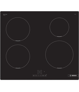 Bosch Hob | PIE611BB5E | Induction | Number of burners/cooking zones 4 | Touch | Timer | Black | Display