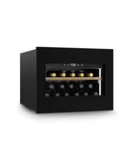 Caso | Wine Cooler | WineDeluxe WD 17 | Energy efficiency class G | Built-in | Bottles capacity 17 | Black