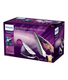 Philips | Ironing System | GC7933/30 PerfectCare Compact Plus | 2400 W | 1.5 L | 6.5 bar | Auto power off | Vertical steam func