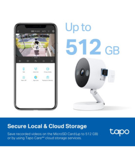 TP-LINK | Wi-Fi Home Security Camera | Tapo C120 | 24 month(s) | Compact | 4 MP | 3.17mm | IP66 | H.264 | MicroSD Up to 512 GB