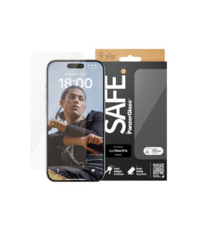 PanzerGlass | SAFE | Screen protector | Apple | Iphone15 PRO | Glass | Clear | Ultra-Wide Fit