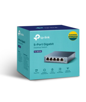 TP-LINK | Switch | TL-SG105 | Unmanaged | Desktop | Gigabit Ethernet (copper) ports quantity 5 | Power supply type External | 2