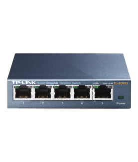 TP-LINK | Switch | TL-SG105 | Unmanaged | Desktop | Gigabit Ethernet (copper) ports quantity 5 | Power supply type External | 2