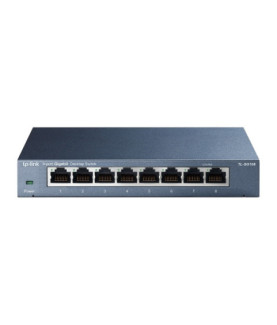 TP-LINK | Switch | TL-SG108 | Unmanaged | Desktop | Gigabit Ethernet (copper) ports quantity 8 | Power supply type External | 3