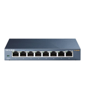 TP-LINK | Switch | TL-SG108 | Unmanaged | Desktop | Gigabit Ethernet (copper) ports quantity 8 | Power supply type External | 3