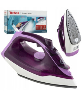 TEFAL FV2836E0 | Steam Iron | 2400 W | Water tank capacity 270 ml | Continuous steam 35 g/min | Steam boost performance 165 g/m