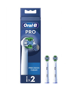 Oral-B | Precision Clean Brush Set | EB20RX-2 | Heads | For adults | Number of brush heads included 2 | White