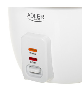 Adler Rice Cooker | AD 6418 | 300 W | 0.6 L | Number of programs 2 | White