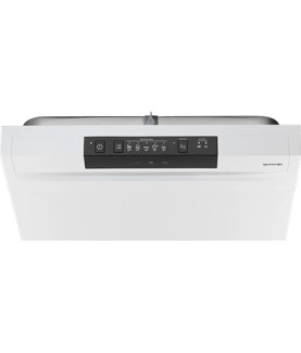 Freestanding | Width 44.8 cm | Number of place settings 9 | Number of programs 5 | Energy efficiency class E | White