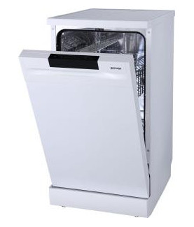 Freestanding | Width 44.8 cm | Number of place settings 9 | Number of programs 5 | Energy efficiency class E | White