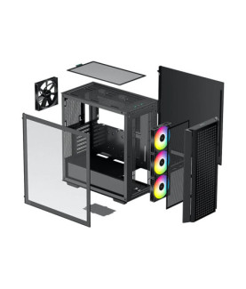 Deepcool | MID TOWER CASE | CG540 | Side window | Black | Mid-Tower | Power supply included No | ATX PS2