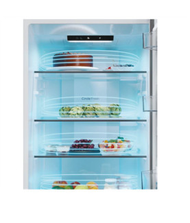 Candy Refrigerator | CNCQ2T618EW | Energy efficiency class E | Free standing | Combi | Height 185 cm | No Frost system | Fridge