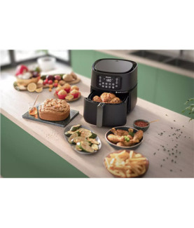 Philips XXL Airfryer | HD9285/90 | Power 2000 W | Capacity 7.2 L | Black/Dark silver