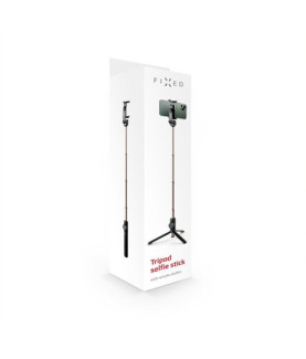 Fixed | Selfie stick With Tripod Snap Lite | No | Bluetooth | Black | 56 cm | Aluminum alloy | Fits: Phones from 50 to 90 mm wi