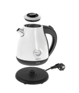 Camry | Kettle with a thermometer | CR 1344 | Electric | 2200 W | 1.7 L | Stainless steel | 360 rotational base | White