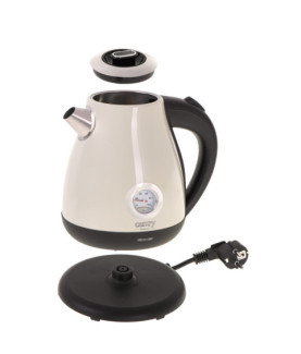 Camry | Kettle with a thermometer | CR 1344 | Electric | 2200 W | 1.7 L | Stainless steel | 360 rotational base | Cream