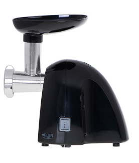 Adler | Meat mincer | AD 4811 | Black | 600 W | Number of speeds 1 | Throughput (kg/min) 1.8 | 3 replaceable sieves: 3mm for gr