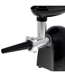 Adler | Meat mincer | AD 4811 | Black | 600 W | Number of speeds 1 | Throughput (kg/min) 1.8 | 3 replaceable sieves: 3mm for gr