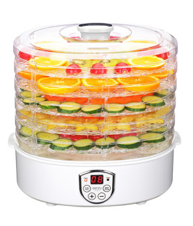 Camry | Food Dehydrator | CR 6659 | Power 240 W | Number of trays 5 | Temperature control | Integrated timer | White