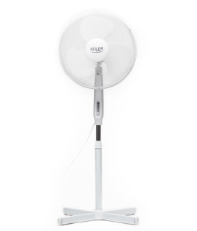 Adler | AD 7305 | Stand Fan | White | Diameter 40 cm | Number of speeds 3 | Oscillation | 45 W