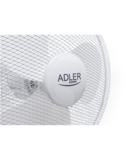 Adler | AD 7305 | Stand Fan | White | Diameter 40 cm | Number of speeds 3 | Oscillation | 45 W