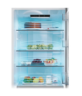 Candy Refrigerator | CNCQ2T618EX | Energy efficiency class E | Free standing | Combi | Height 185 cm | No Frost system | Fridge