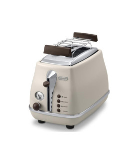 Delonghi | Toaster | CTOV 2103.BG | Power 900 W | Number of slots 2 | Housing material Stainless steel | Beigi