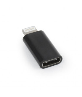 Gembird | USB Type-C adapter (CF/8pin M), Black