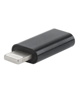 Gembird | USB Type-C adapter (CF/8pin M), Black