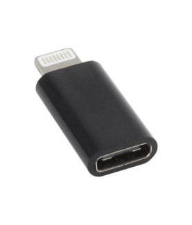 Gembird | USB Type-C adapter (CF/8pin M), Black