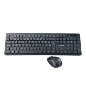 Gembird | Wireless desktop set | KBS-WCH-03 | Black | Keyboard and Mouse Set | Wireless | Mouse included | US | Black | US | 38