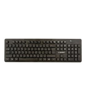 Gembird | Wireless desktop set | KBS-WCH-03 | Black | Keyboard and Mouse Set | Wireless | Mouse included | US | Black | US | 38