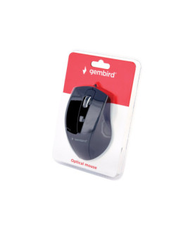 Gembird | Mouse | MUS-4B-02 | USB | Standard | Wired | Black