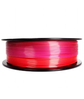 Flashforge Filament, PLA Silk Rainbow | 3DP-PLA-SK-01-RP | 1.75 mm diameter, 1kg/spool | Red/Purple