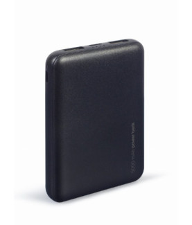 Gembird | Power Bank | PB05-02 | 5000 mAh | 2 x USB-AF | Black