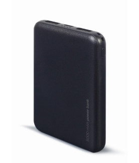 Gembird | Power Bank | PB05-02 | 5000 mAh | 2 x USB-AF | Black